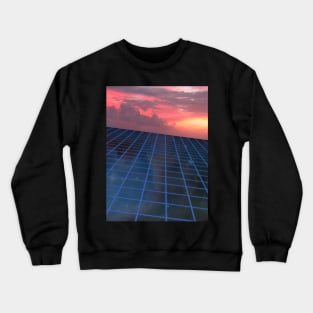 GRID BEACH Crewneck Sweatshirt